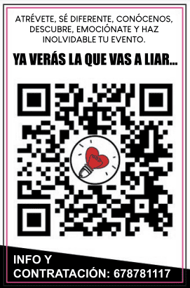 QR contacto luminosa eventos