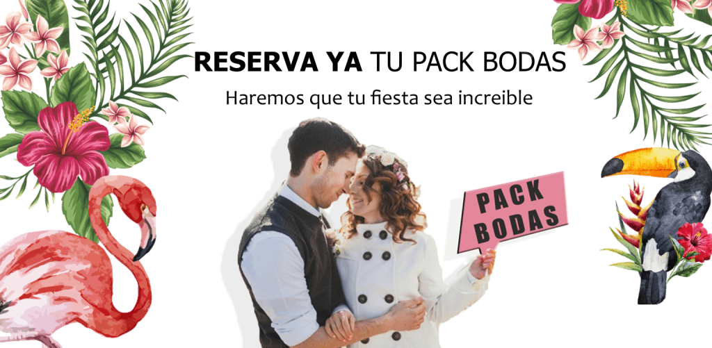 Pack Bodas Luminosa eventos