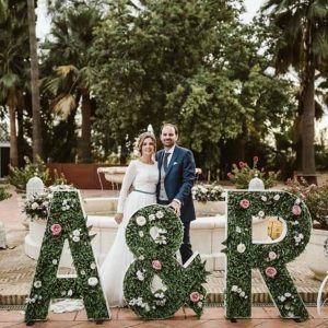 Pack Letras Jardín vertical letras luminosas