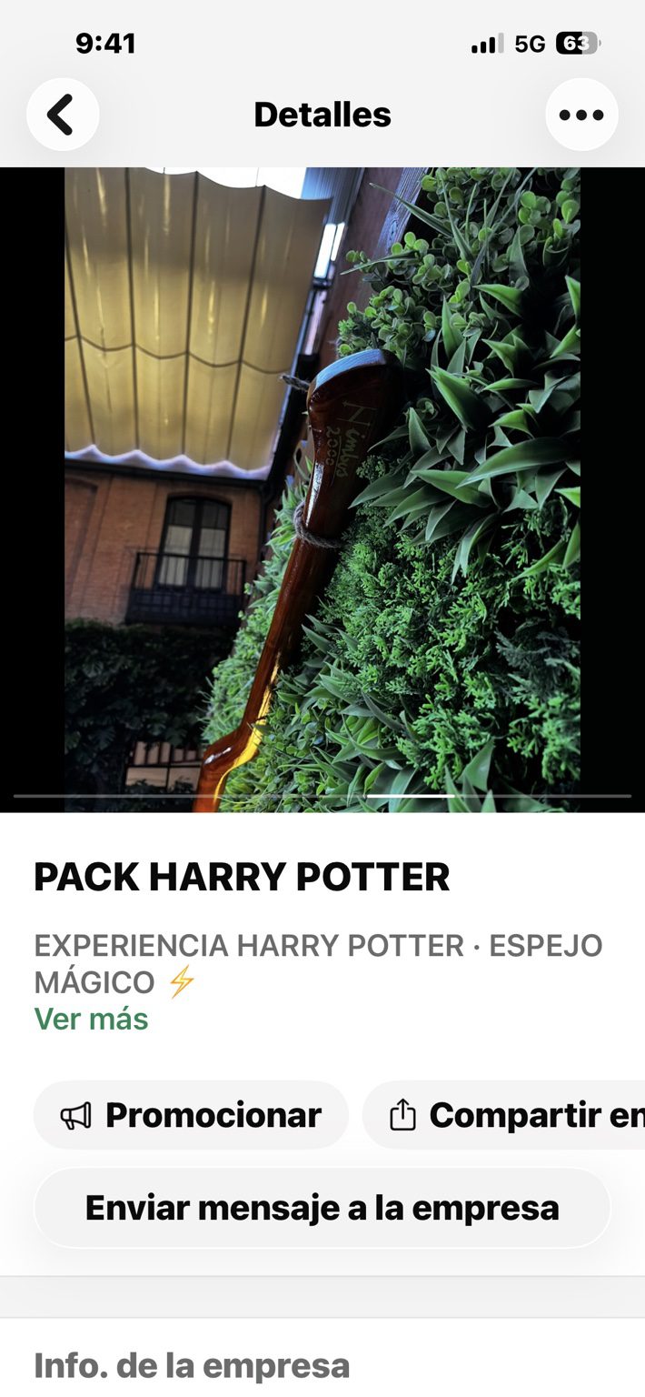 Detalle de la réplica Nimbus 2002 sobre el jardín vertical